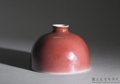 图片[2]-Flat bulbous vase with red glaze, Qing dynasty, Kangxi reign (1662-1722)-China Archive